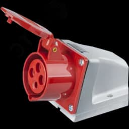 Розетка NCA-SR114-16-380 стационарная наружная 16А 3P+PE IP44