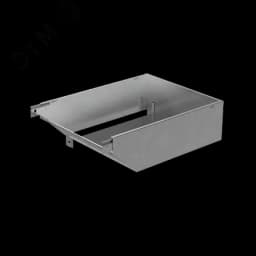 Угол вертикальный внешний L 50х400 мм с разворотом трассы на 90 гр. ПЛЮС HD85