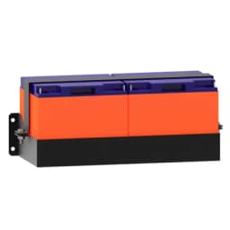 Полка для 2 аккумуляторных батарей емкостью 40 А·ч. Амадон КАБ-1240-2