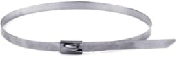 Хомут кабельный 4.6х300 нерж. сталь AISI 304 серебр. (уп.50шт) DKC 27406