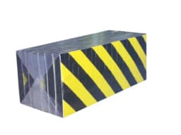 Демпфер угловой из вспененного полиэтилена ДУ-ВП-2 330х250х38