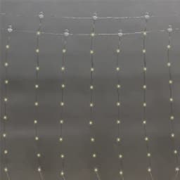 Гирлянда Светодиодный дождь из росы 3х2м теплый белый USB пульт управления с крючками для крепления NEONNIGHT 315876