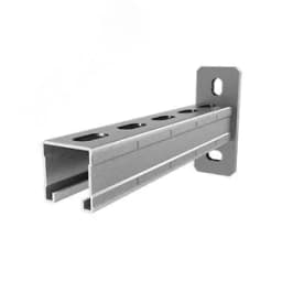 Консоль СТРАТ 41х41, база 600, толщ. 2,0 мм, гальван. цинк OSTEC