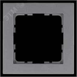 Рамка G-Classic 1-постовая, цвет Алюминий