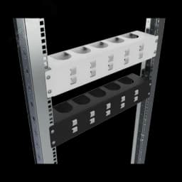Кабельный организатор для 19-дюймового оборудования RS52 2U RAL7035 УЗОЛА