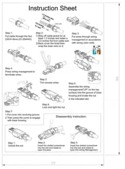 Разъем RJ-45 (8P8C) под витую пару Hyperline PLUF-8P8C-S-C6-SH