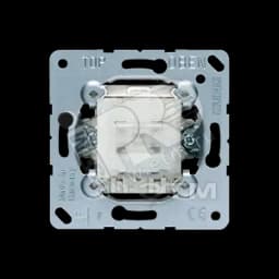 Переключатель самовозвратный 1-клавишный (проходной). Механизм. 10A 250V