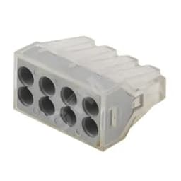 Строительно-монтажная клемма СМК, модель 108, 8 отверстий, 1.0-2.5мм2 (уп.50шт.)