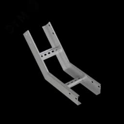 Угол лестничный вертикальный внутренний 45 гр. 80х400х2,0 мм HD85 N