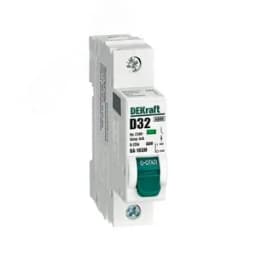 Выключатель автоматический без теплозащиты 1P 32А х-ка D 6кА ВА-103M