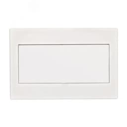 Корпус пластиковый встраиваемый с белой дверью 1 ряд 13 модулей IP41 ЩРВ-П