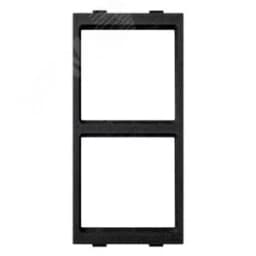 Адаптер для 2-х механизмов, S-модуль, графит