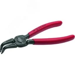 Клещи для съема внутренних стопорных колец 3-10 мм загнуты на 90 град.