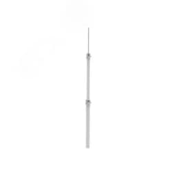 Молниеприемная мачта изолированная для HVI H-3000 мм для защиты надстроек/оборудования на кровле. Материал - нержавеющая сталь/стеклопласт/алюминий