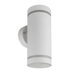 Светильник садовопарковый Feron DH1002 на стену вверхвниз 230V белый 48316