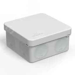 Коробка распределительная для прямого монтажа двухкомпонентная безгалогенная (HF) 80х80х40 (132шт/кор) Промрукав