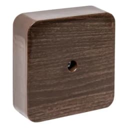Коробка разветвительная KMP-030-030 (75х75х26) тёмн. дер. EKF PROxima