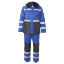 Костюм АЛДАН куртка п-к васильковый с черным 48-50 96-100-170-176