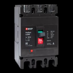 Автоматический выключатель LS250 25кА 3P 100А ProPact EKF