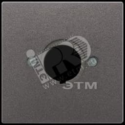 Крышка для установки специальных гнезд антрацит