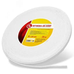 Негорючий уплотнитель ОГНЕЗА-М-КОР 3*20 мм, рулон 25 пог.м. Огнеза