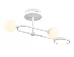 Потолочный светодиодный светильник со сменной лампой и пультом управления Ambrella Light FL66221