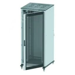Шкаф напольный 38U 600х1000мм передняя дверь стекло/задняя глухая дверь крыша укомплектована вводом и заглушками DKC