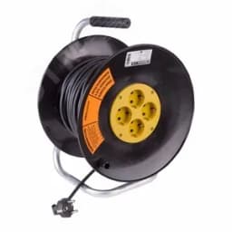 Удлинитель силовой на катушке 4 гнезда с/з 40 м 3х1,5 мм OPTIMA PROCONNECT