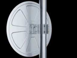 Зеркало сферическое с козырьком d-600 мм из нержавеющей стали Китай