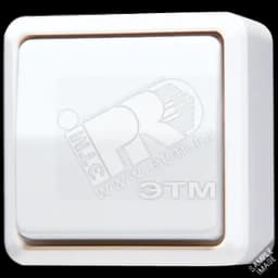 Выключатель универсальный накладной слоновая кость