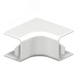 Крышка внутреннего угла кабельного канала WDKH 20x20 мм (ABS-пластик, светло-серый)