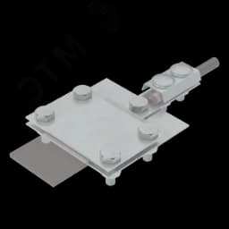 Универсальный контрольный соединитель полоса до 40 мм пруток D 5-8 мм CU