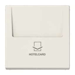 Накладка карточного выключателя (без механизма)  Серия LS990  Материал- ударопрочный термопласт  Цвет- слоновая кость