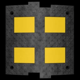 Лежачий полицейский ИДН-500-1 основной элемент КОМПОЗИТ (ГП) с прямоугольным светоотражателем