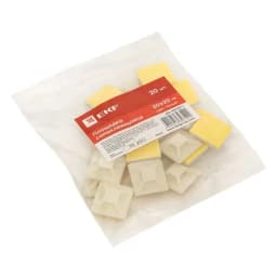 Площадка самоклеящаяся (20х20мм.) белая (20шт.) EKF PROxima