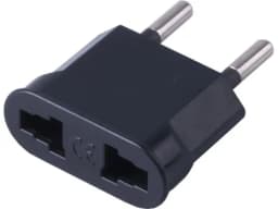 Cетевой переходник STEKKER ADP60320 Tefal 250V 6A полипропилен черный 32858