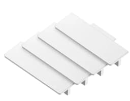 Заглушка для встраиваемого алюминиевого профиля GP1200 комплект 4шт Ambrella Light GP8160