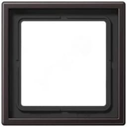 Рамка 1-я для горизонтальной/вертикальной установки Серия- LS990 Материал- металл Цвет- алюминий дарк