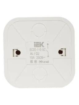 Выключатель 1-кл. ОП GLORY 10А ВС20-1-0-ХС сосна IEK EVH10-K34-10