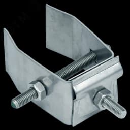 Держатель проводника круглого 6-10мм для конструкций h=70мм оцинкованная сталь HDZ IEK