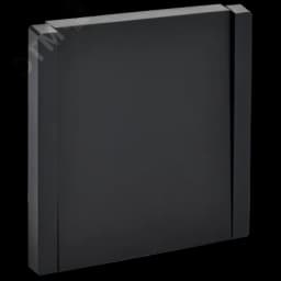 FORTE&PIANO Выключатель 1-клавишный 10А FP101 черный IEK