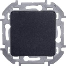 Переключатель без фиксации (кнопка) с Н.О./Н.З. контактом INSPIRIA 6 A 250 В~ антрацит LEGRAND