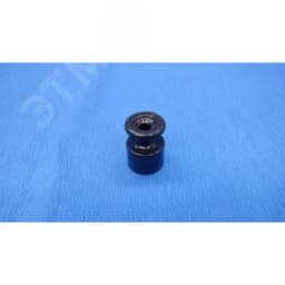 Изолятор для наружного монтажа, пластик, цвет коричневый (100 шт/уп) Бирони