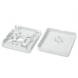 Оптическая абонентская розетка (без адаптера) Hyperline FO-WB90-FTTH-2UN-WH