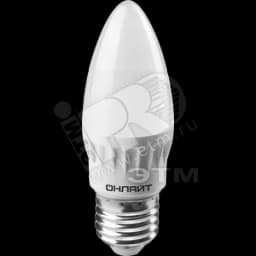 Лампа светодиодная LED 8вт E27 теплый матовая свеча Navigator Group