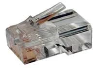 Разъем RJ-45 под витую пару, кат 5 Hyperline PLUG-8P8C-U-C5 (100шт)