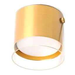 Светильник потолочный Feron HL389 Barrel LUMINA GX53 12W 230V золото 48796