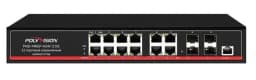 Управляемый оптический 12-портовый коммутатор PND-M8GP-4G4F(150) Polyvision