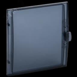 Дверца для корпуса пластикового КМПн-24 IP65 черная прозрачная TEKFOR