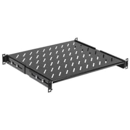 ITK Полка стационарная усиленная L=1000мм черная (FS05-1000MP-R)